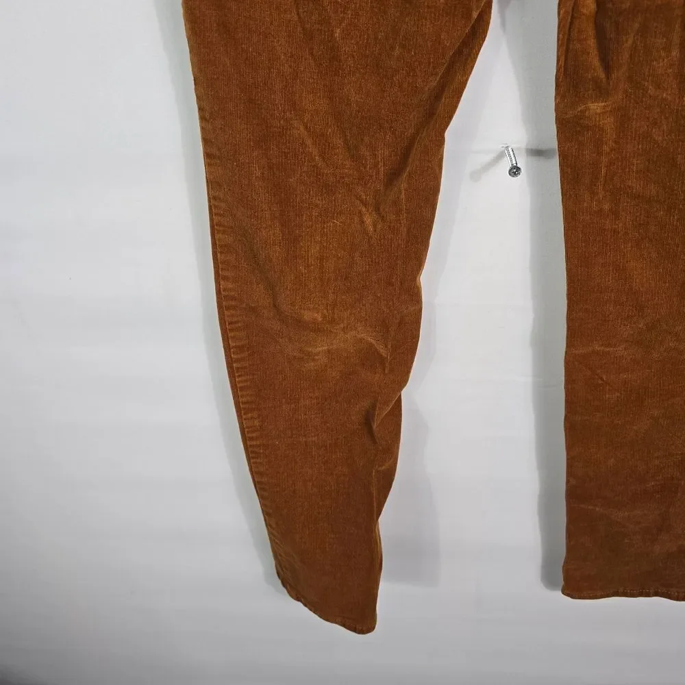 LOFT Brown Corduroy lJeans Size 8p